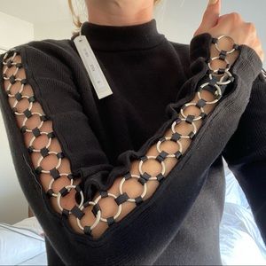 Jonathan Simkhai Long sleeve sweater dress